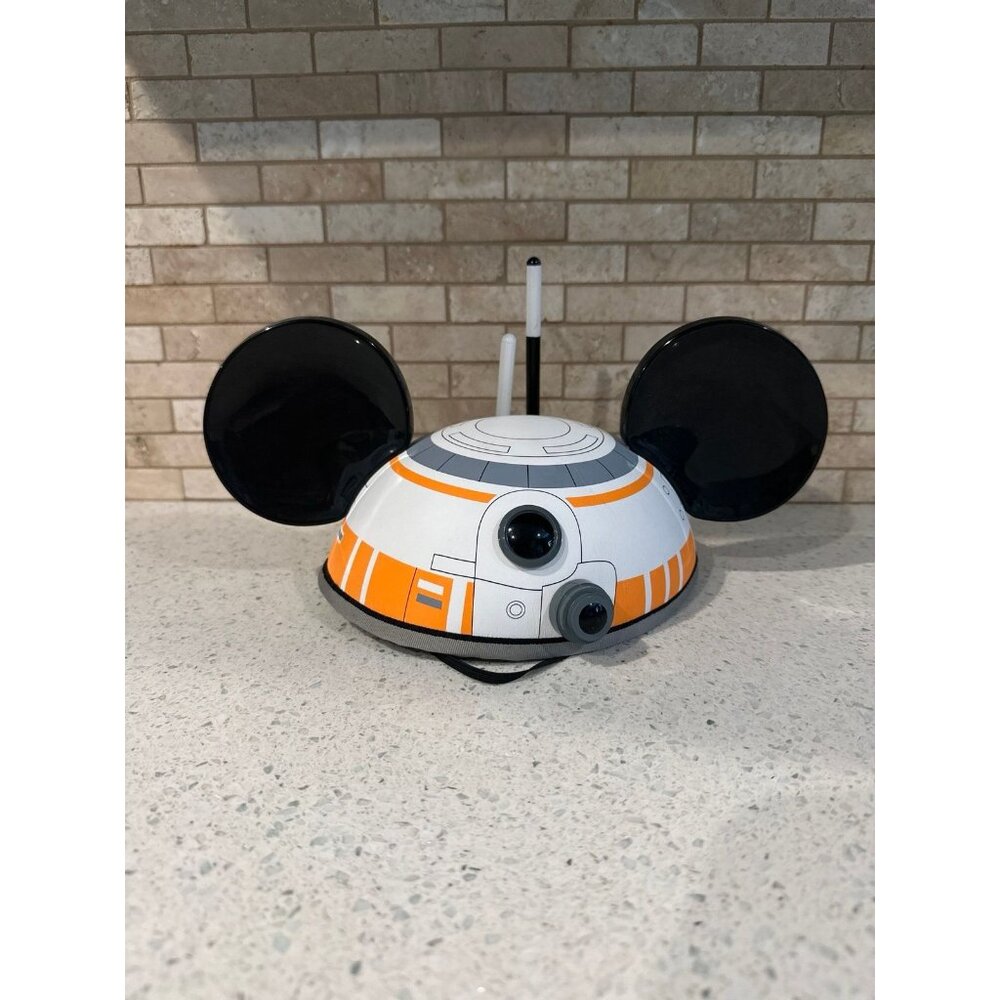Disney Parks Star Wars Droid Hat R2D2 Mickey Mouse Adult Ears (One Size)